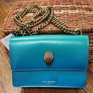 Kurt Geiger London Blue Crossbody Bag